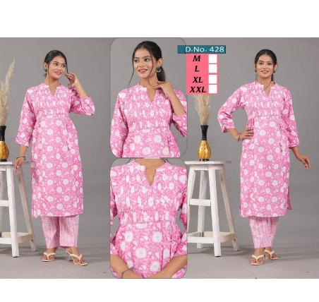 A-line Kurti Pant