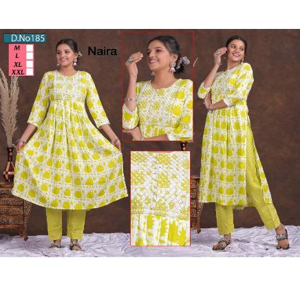 Naira Cut Kurti pant