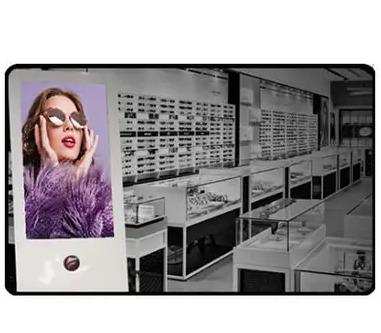 Instore Digital Easel Stand