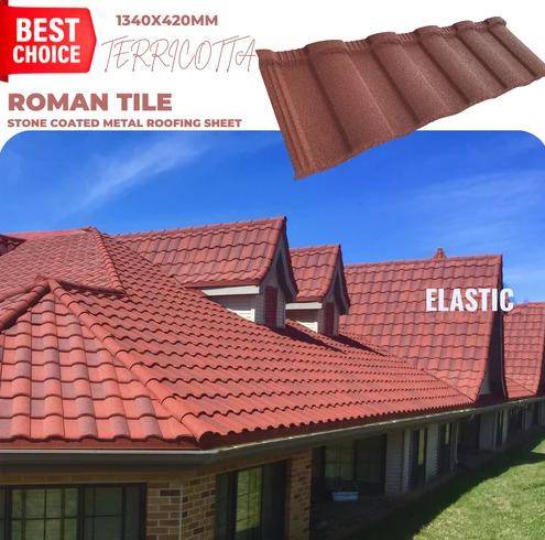 Color Stone Coated Roof Tiles