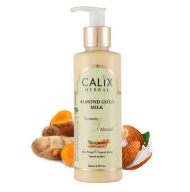 Ayurvedic Almond Gold Milk Face Cleansing Lotion