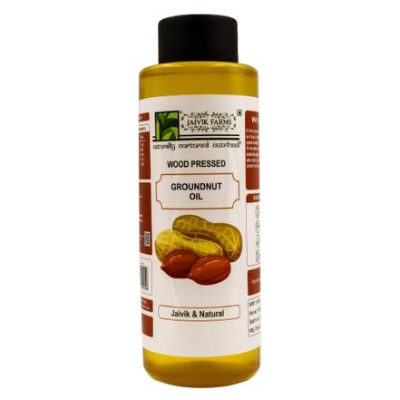 Wood Pressed Groundnut Oil