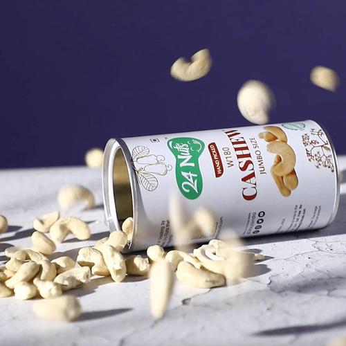 24 Nuts Hand Picked W180 Cashew Jumbo Size