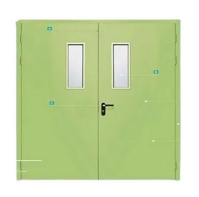 Gspm-S Double Open Comforts Medical Manual Swing Steel Door
