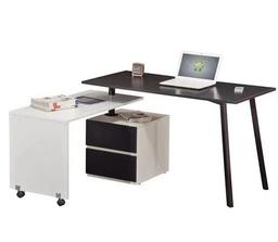 ENCT-3556 - Office Work Table With Movable Side Table