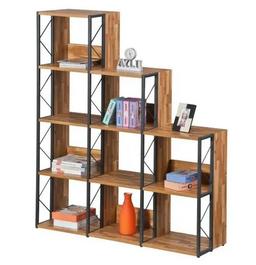 ERGONIKO Wooden Bookshelf Furniture