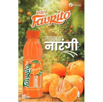 Orange Fruit Juice Drink