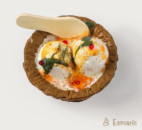 Dahi Vada Miniature Fridge Magnet