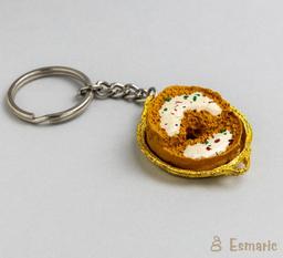 Ghevar miniature Keychain