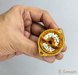 Ghevar Miniature Fridge Magnet