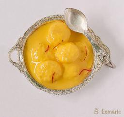 Rasmalai Miniature Fridge Magnet