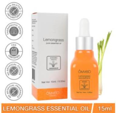 Omved Lemongrass Pure essential Oil