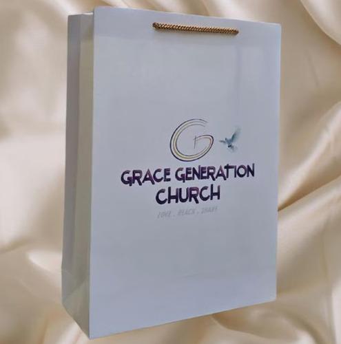 We customize printing paper bags for CHURCH