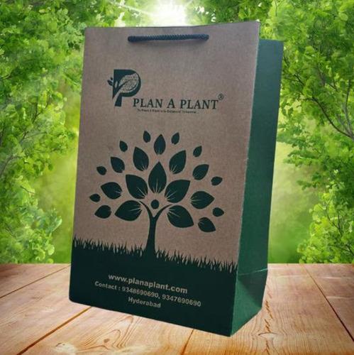 Sustainable Kraft Paper Bags with Custom Printing