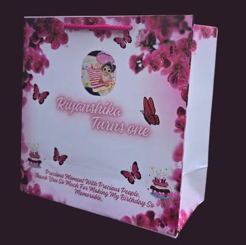 Small Quantity Customized Paper bags for Birthday Events