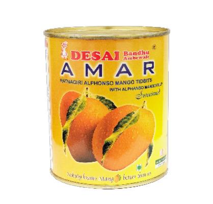 ALPHONSO MANGO TIDBITS WITH ALPHONSO MANGO PULP SWEETENED