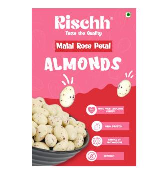 Malai Rose Petal Almonds