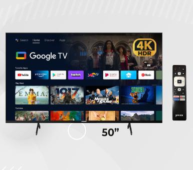 PZT4KQ - 50 GTV (50 INCH 4K GOOGLE TV)