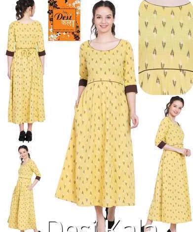 Casual Cotton Printed Kurti