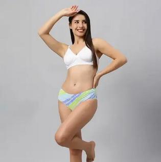 Front cross elastic Bra