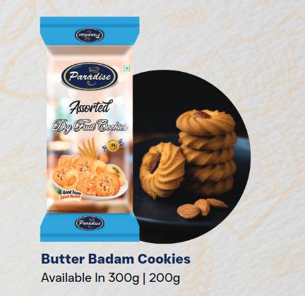 Butter Badam Cookies