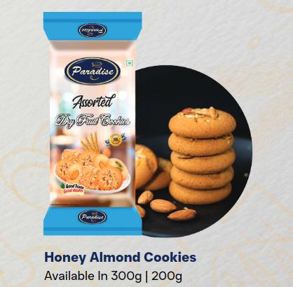Honey Almond Cookies