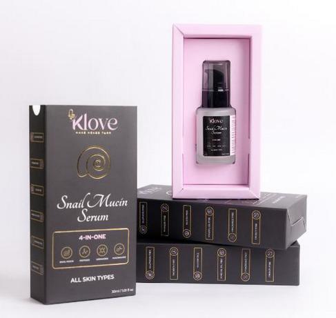 Klove Snail Mucin Serum - Peptides | Niacinamide | Ceramides