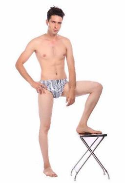 Unico Men's Striped Briefs