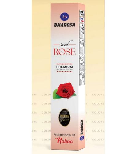 Bharosa real Rose Premium Incense Sticks