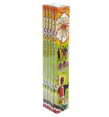 12 cm Coloured Sparklers (Set of 5 boxes)