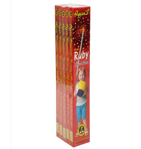 10 cm Ruby Sparklers (Set of 5 boxes)