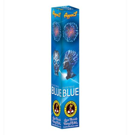 Electric Blue Crackers