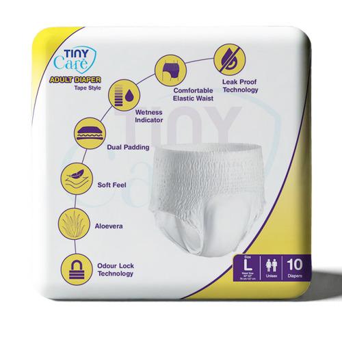 Adult Diaper Tape Style L PS 10