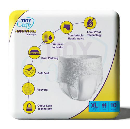 Adult Diaper Tape Style XL PS 10