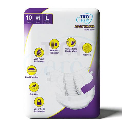 Adult Diaper Tape Style L 10