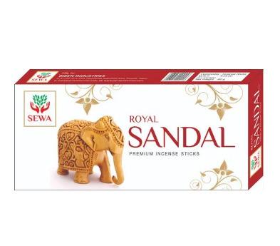 SEWA SANDAL LARGE Premium Incense Sticks