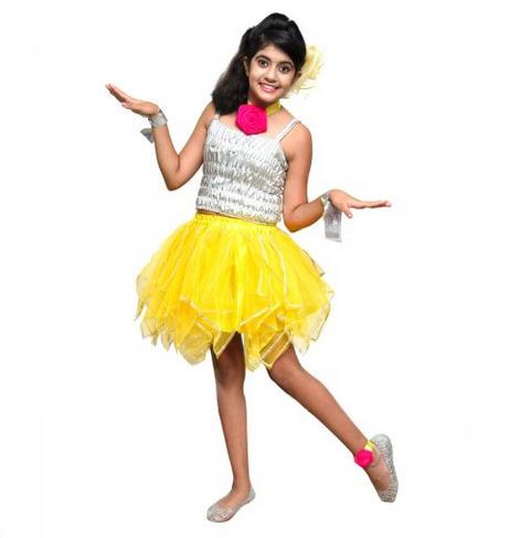  Western Dance Dress For Girl - Kids Fancy Costume (IMC644)