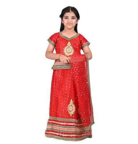 Gujrati Garba Girls Dress for Kids Lehenga/Chaniya,Choli with Dupatta Navratri Dress