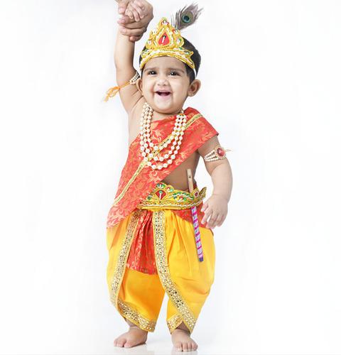Krishna Dress for Baby Boy Kids Set