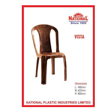 National Vista Tent Chairs (Red Plastic Chair)
