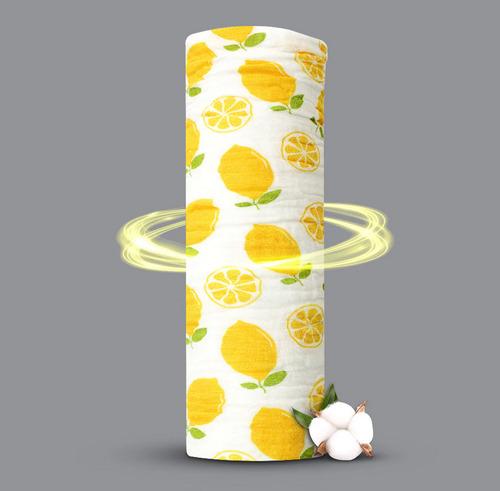 Born Babies Baby Super Soft Absorbent Muslin Towel Cum Blanket