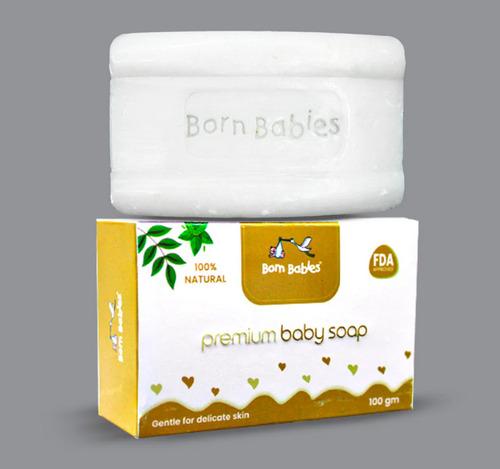 Born Babies 100% Natural Baby Soap - 100gm
