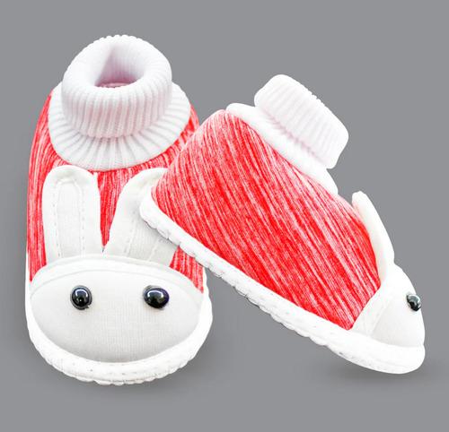 Unisex 0-3Months Cotton Rabbit Booties
