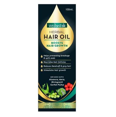 Herbal Hair Oil Boosts Hair Growth