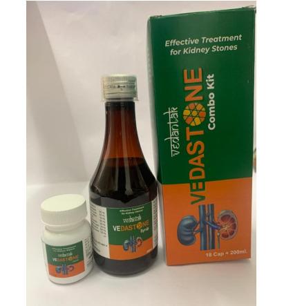 VEDASTONE Capsules & Syrup Combo Kit