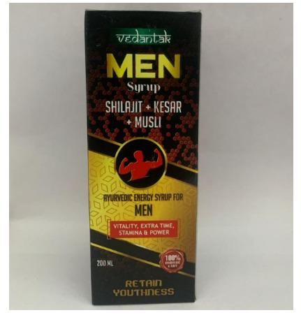 Ayurvedic Energy Syrup For Men
