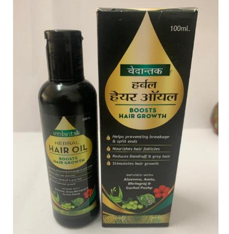 Herbal Hair Oil Boosts Hair Growth