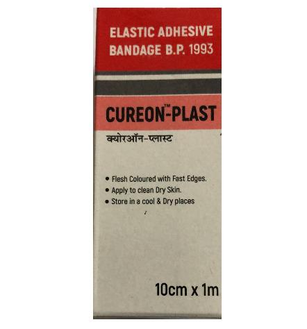 CUREON PLAST 10cmX1mt (ELASTIC ADHESIVE BANDAGE)