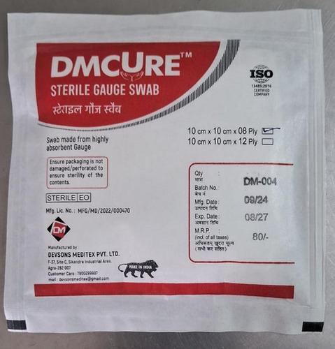 DMCURE GAUZE SWAB (STERILE GAUZE SWAB)