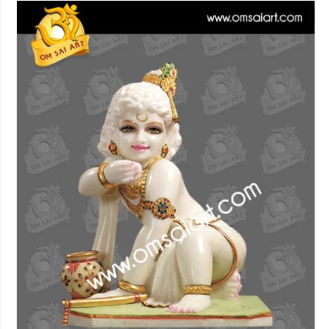 Bal Gopal Marble Statue